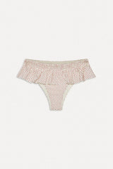 x BELLA HADID Sunday Swim Skirt - Strawberry Polka Dot
