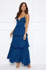 Fashionably Ever After Maxi Dress Navy