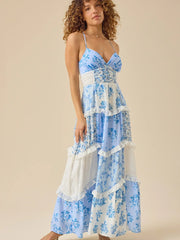 Adernlia Floral Maxi Dress