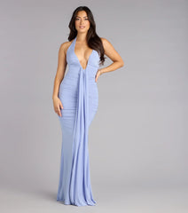 Nadia Halter Mermaid Formal Dress