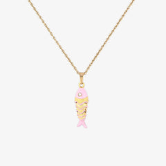 Koi Fish Pendant Necklace