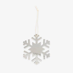 Engravable Snowflake Ornament
