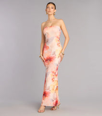 Paradise Ready Floral Maxi Dress