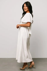 Indie Back Tie Dress | Off White