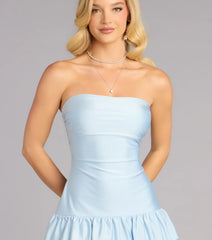 Keep It Flirty Ruffle Mini Dress