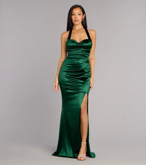 Liza Satin Mermaid Formal Dress