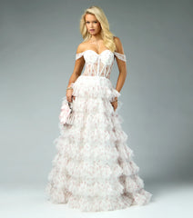 Brienne Off-The-Shoulder Ball Gown