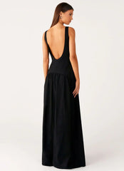 Morena Maxi Dress - Black