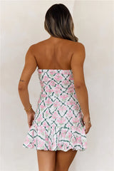Dance My Way Mini Dress Green