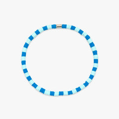 Blue Wave Seascape Stretch Anklet