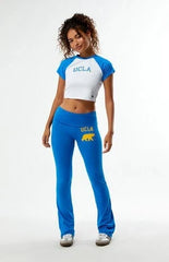 HYPE & VICE UCLA Bruins Fold-Over Yoga Pants