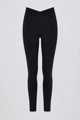 Soft Active Full-Length Pocket Leggings in Black