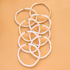 Leche Stretch Bracelet Set of 8