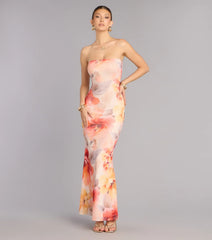 Paradise Ready Floral Maxi Dress