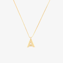 Initial Pendant Necklace