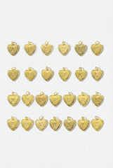 Initial Heart Charm