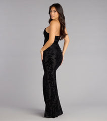 Francine Velvet Corset Mermaid Formal Dress